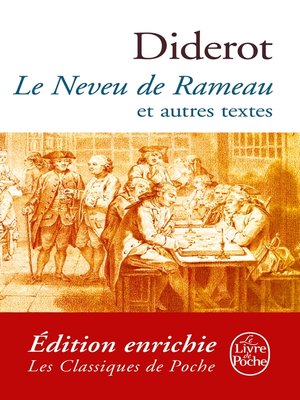 cover image of Le Neveu de Rameau et autres textes